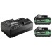 HiKOKI UC18YSL3WJZ Aku sada Multi Volt (2 x 8Ah)18V - 4Ah 36V+ nabiječka UC18YSL3
