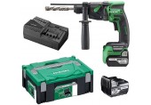 HiKOKI DH18DPBWPZ Aku vrtací kladivo SDS-Plus (18V/2x 5,0Ah/1,3J) Kufr
