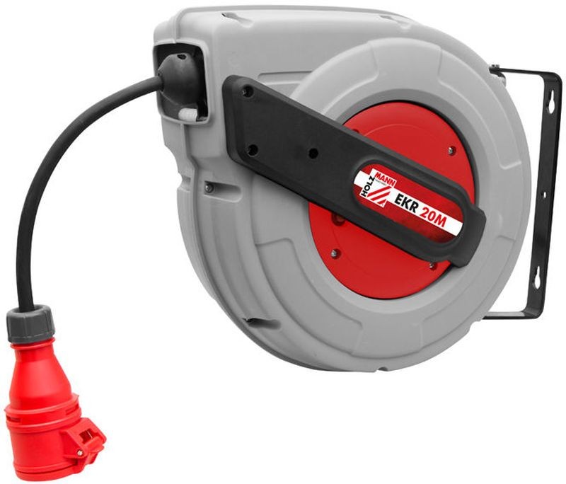 HOLZMANN Samonavíjející buben s el. kabelem 20 m EKR20M_400V
