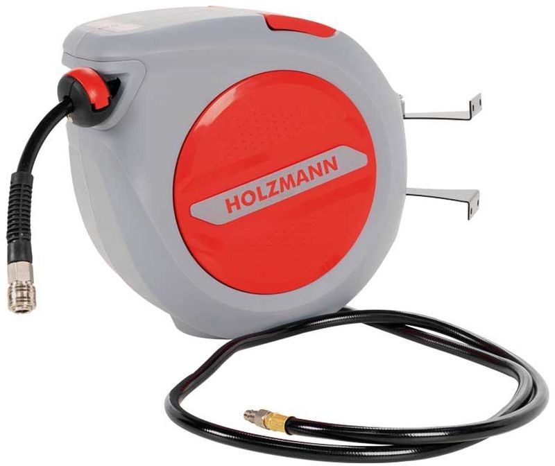 HOLZMANN Samonavíjecí buben se vzduchovou hadicí 20 m LSR20AIR