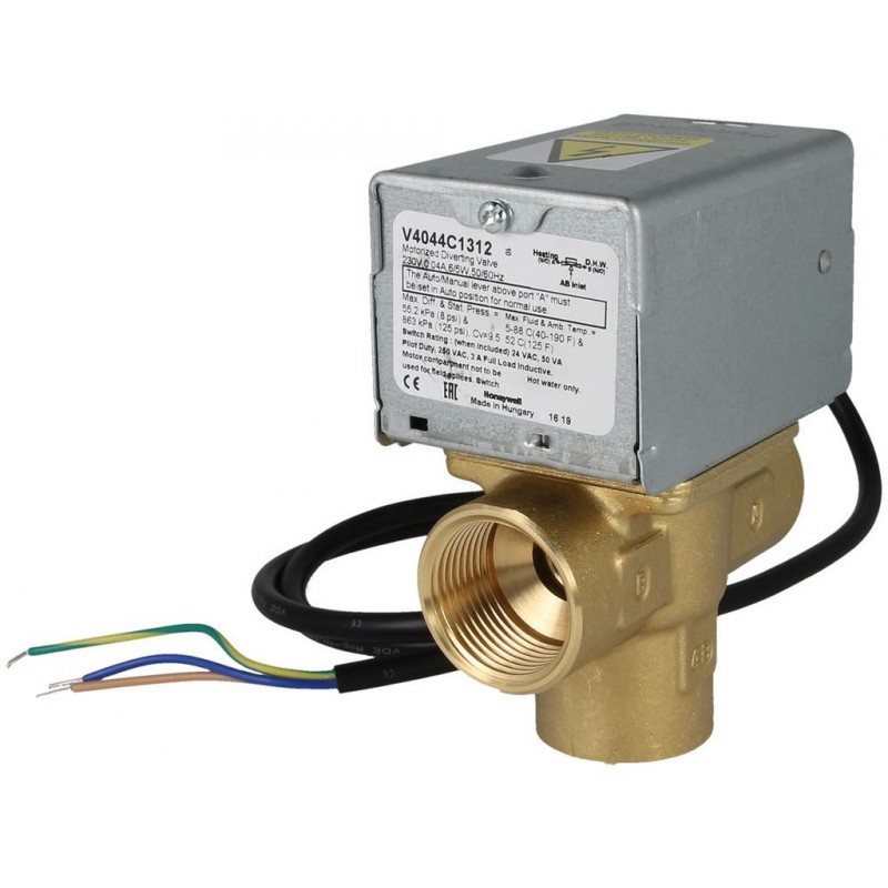 Honeywell Ventil 3-cest. zónový ventil rozdělovací DN20 1" V4044C1312/B