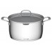 Hrnec G21 Gourmet Miracle s cedníkem 28 cm s poklicí, nerez/greblon 60022155