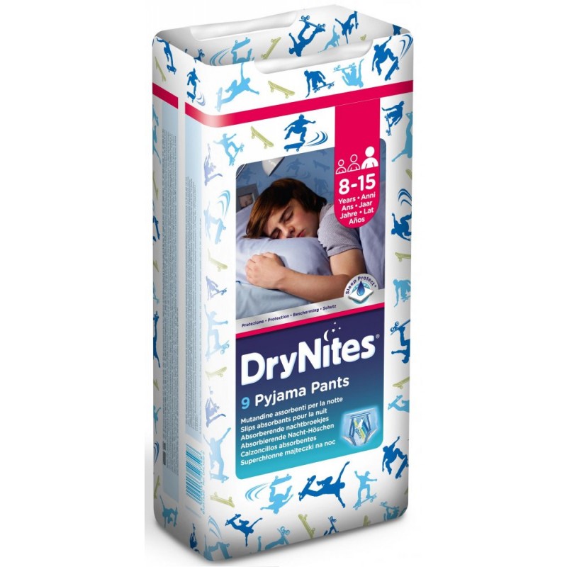 HUGGIES Dry Nites Large - Boys (9 ks) 27-57 kg 147828 HUGGIES Dry Nites Large - Boys (9 ks) 27-57 kg 147828