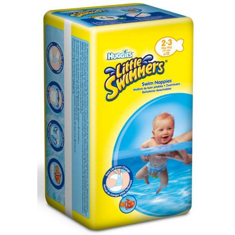 HUGGIES Little Swimmers Plavecké plenky 3-8 kg (12 ks) 147834 HUGGIES Little Swimmers Plavecké plenky 3-8 kg (12 ks) 147834