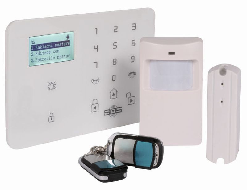 HUTERMANN Bezdrátový domovní GSM alarm HG-209-CZ HUTERMANN Bezdrátový domovní GSM alarm HG-209-CZ