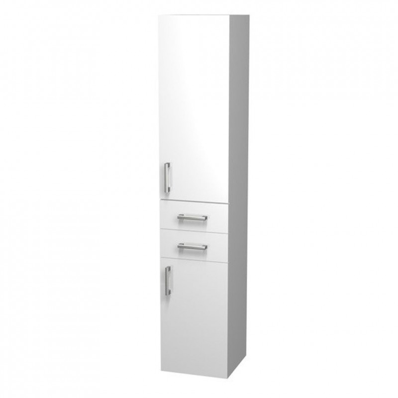 INTEDOOR vysoká koupelnová skříňka 35 cm pravá bílá NY SV 35 2Z P 01 INTEDOOR vysoká koupelnová skříňka 35 cm pravá bílá NY SV 35 2Z P 01