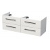 INTEDOOR PREMIUM skříňka pod umyvadlo 130 cm bílá PREMIUM 130 4Z 01