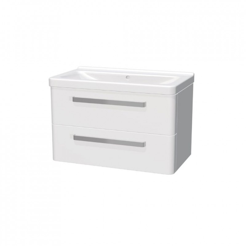 INTEDOOR ARKADE skříňka s umyvadlem 85x55 cm bílá AK 85 01 INTEDOOR ARKADE skříňka s umyvadlem 85x55 cm bílá AK 85 01