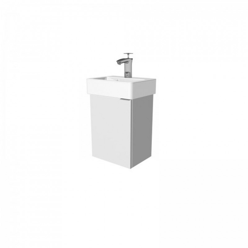 INTEDOOR FEEL IT skříňka s umyvadlem 38x56 cm levá bílá FT 40 LV 01 INTEDOOR FEEL IT skříňka s umyvadlem 38x56 cm levá bílá FT 40 LV 01