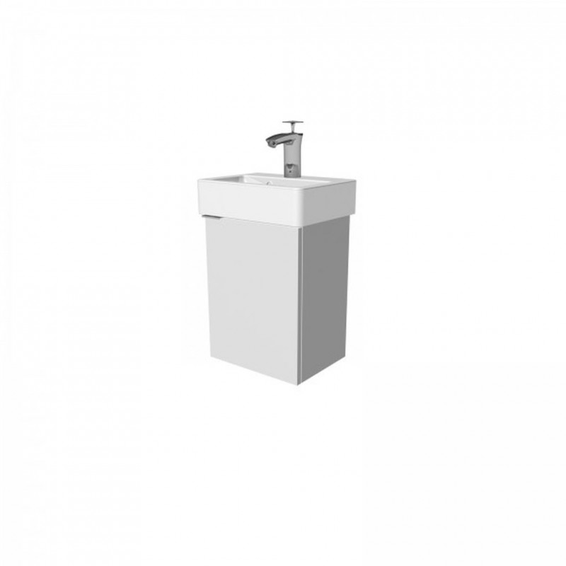 INTEDOOR FEEL IT skříňka s umyvadlem 38x56 cm pravá bílá FT 40 PV 01 INTEDOOR FEEL IT skříňka s umyvadlem 38x56 cm pravá bílá FT 40 PV 01