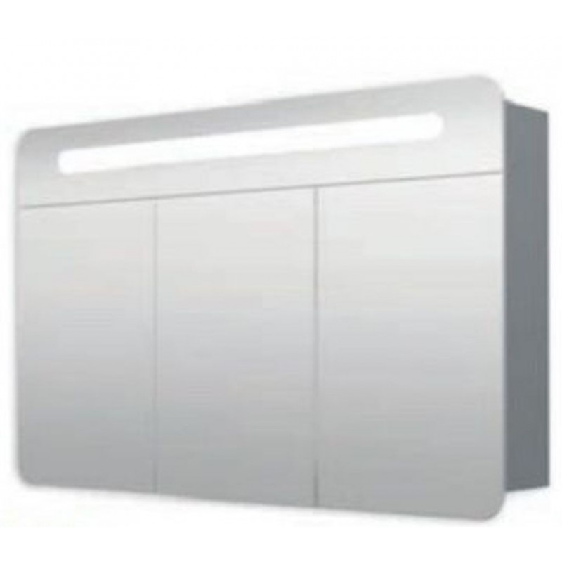 INTEDOOR PIR ZS zrcadlová skříňka s LED osvětlením 120x65 cm bílá PIR ZS 120 LED 01