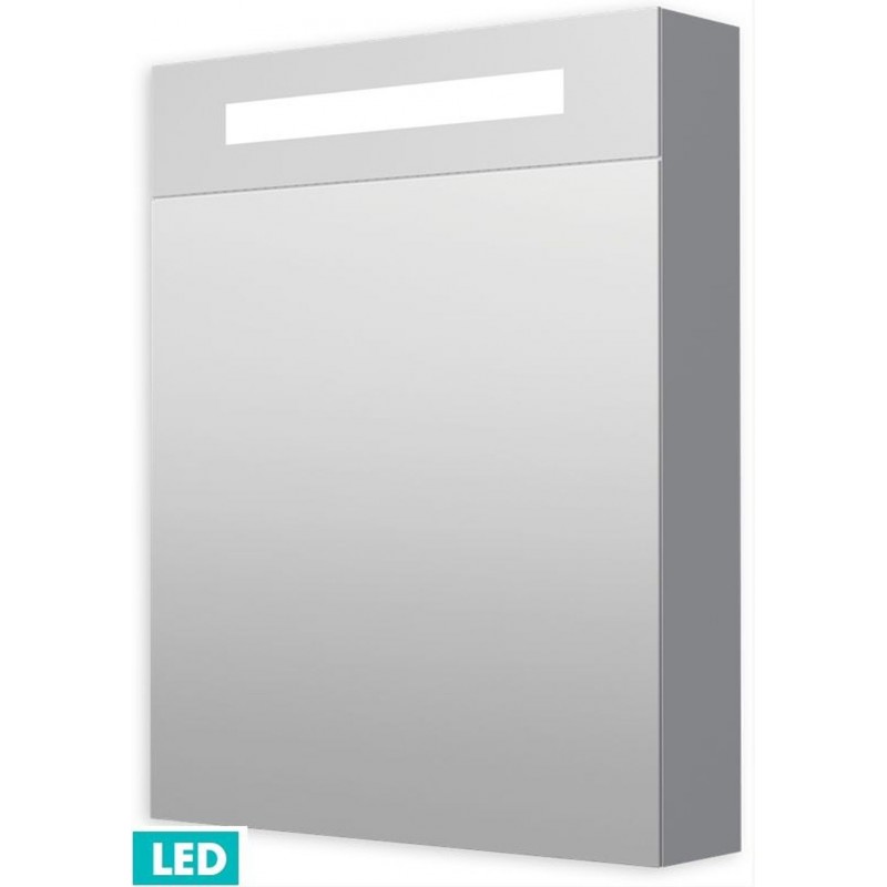 INTEDOOR R ZS zrcadlová skříňka s LED osvětlením 60x75,5 cm bílá R ZS 60 LED 01