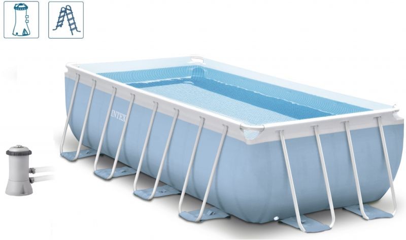 INTEX PRISM FRAME RECTANGULAR POOL 3 x 1,75 x 0,8 m (set) 26772GN INTEX PRISM FRAME RECTANGULAR POOL 3 x 1,75 x 0,8 m (set) 26772GN
