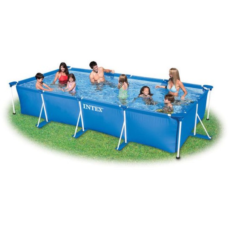 VÝPRODEJ INTEX SMALL RECTANGULAR FRAME POOLS Bazén 450 x 220 x 84 cm 28273NP POŠKOZENÝ OBAL!! VÝPRODEJ INTEX SMALL RECTANGULAR FRAME POOLS Bazén 450 x 220 x 84 cm 28273NP POŠKOZENÝ OBAL!!