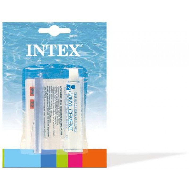 INTEX lepidlo a záplaty pro opravu folie 59632EU