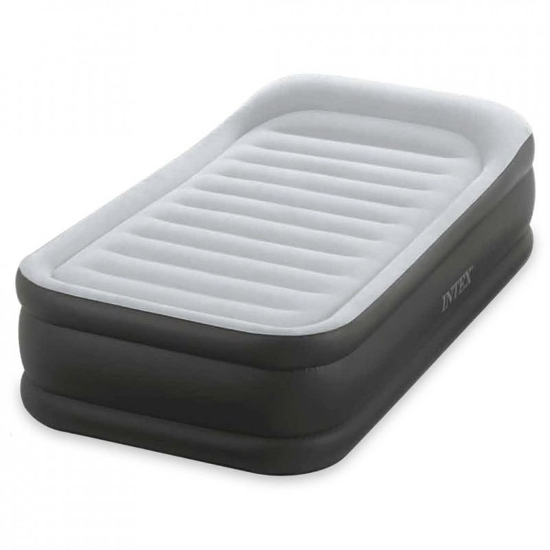 INTEX Twin Deluxe zvýšená nafukovací postel 191 x 99 x 42 cm 64432 INTEX Twin Deluxe zvýšená nafukovací postel 191 x 99 x 42 cm 64432