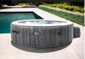 INTEX Purespa Greywood Deluxe HWS 800+ Vířivka 196 x 71 cm, pro 4 osoby 28440