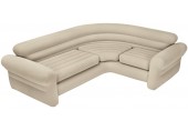 INTEX CORNER SOFA Nafukovací rohová sedačka 257 x 203 x 76 cm, béžová 68575