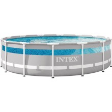 INTEX Prism Frame Clearview Set Bazén 427 x 107 cm s kartušovou filtrační pumpou 26722NP