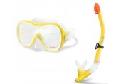 INTEX Potapěčský set: maska a šnorchl, žlutý 55647