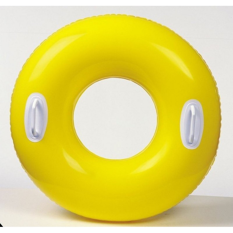 INTEX Plovací kruh 76 cm žlutý, 59258NP