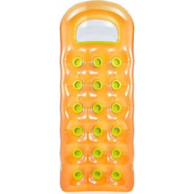 INTEX Lehátko s 18 otvory Suntanner Lounge oranžové 59895EU