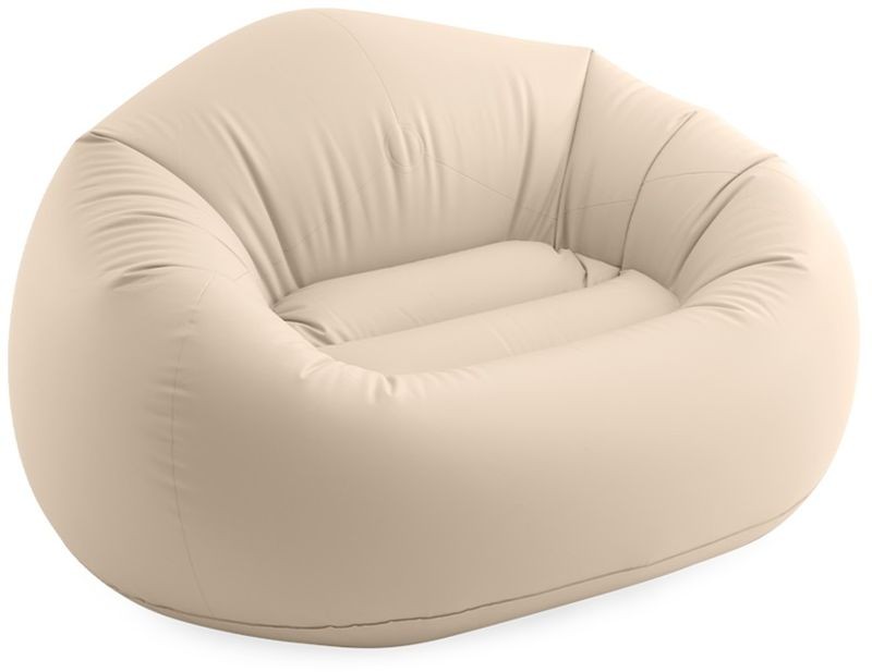 INTEX Beanless Bag Nafukovací vak na sezení, béžový, 137 x 127 x 74cm 66505NP