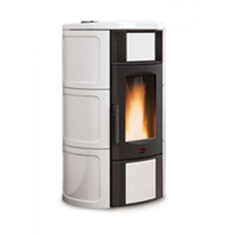 Iside Idro 18kW bílá krbová kamna Iside Idro 18kW bílá krbová kamna