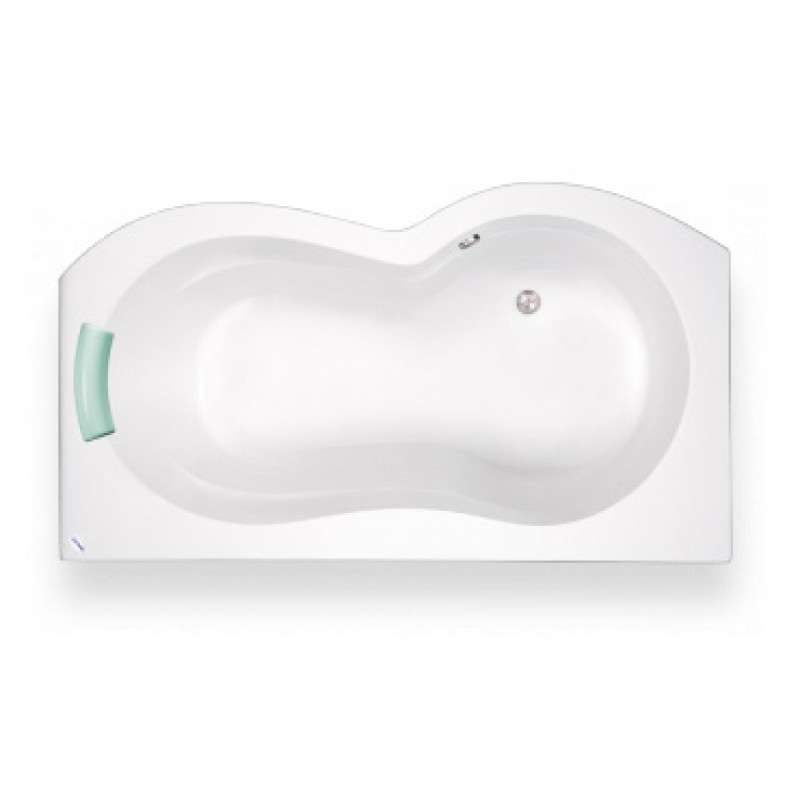 TEIKO Vana Jáva L obdélníková 160 x 90 cm, akrylátová, bílá, levá V117160L04T04001 TEIKO Vana Jáva L obdélníková 160 x 90 cm, akrylátová, bílá, levá V117160L04T04001