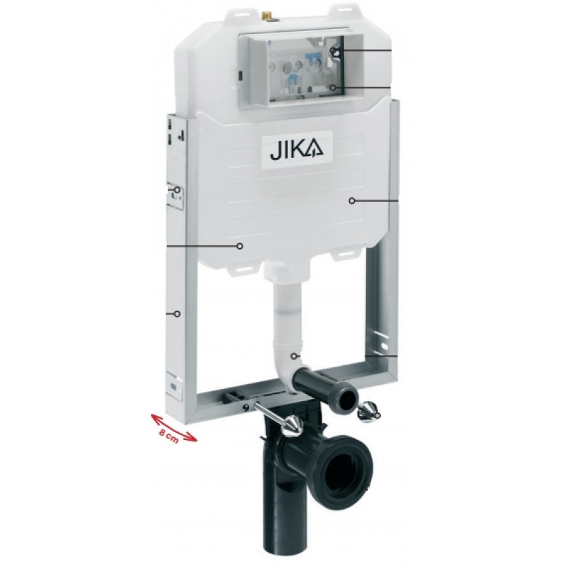 Jika BASIC SYSTEM COMPACT pro závěsný klozet H8946510000001 Jika BASIC SYSTEM COMPACT pro závěsný klozet H8946510000001