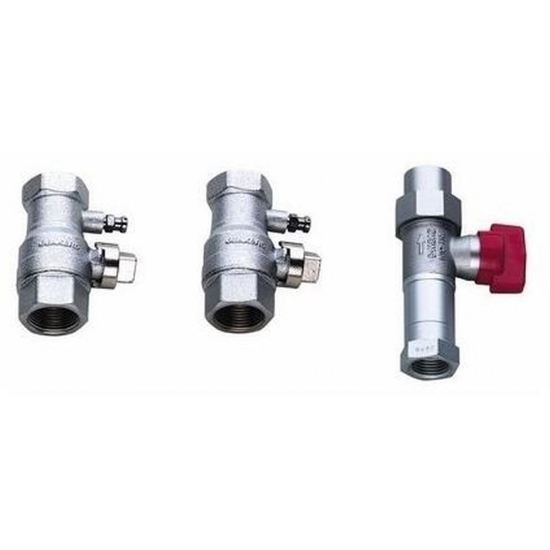 JUNKERS č. 425/1 Souprava pro připojení plynu a topení nad omítku