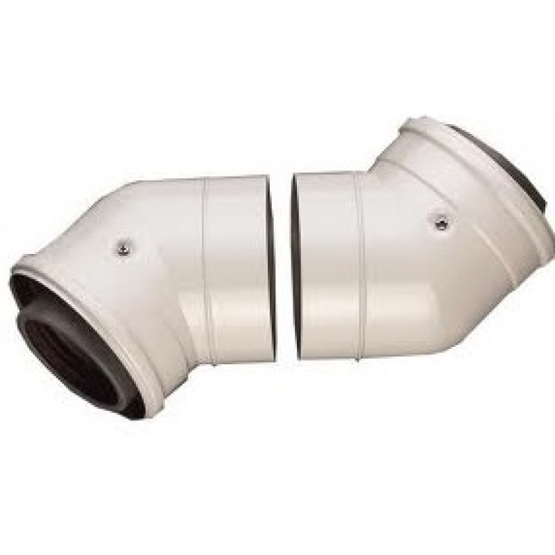 JUNKERS AZB 640/1 Koleno 2 x 45°, 7719002789 JUNKERS AZB 640/1 Koleno 2 x 45°, 7719002789