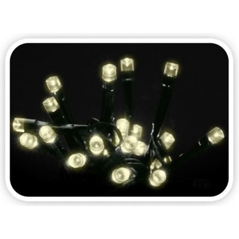 KAISERHOFF Světelný řetěz venkovní, 180LED, žlutá barva KO-AX8205530 KAISERHOFF Světelný řetěz venkovní, 180LED, žlutá barva KO-AX8205530
