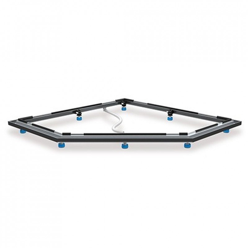 Kaldewei 7443 montážní rám ESR II 100/100 pro Cornezza H = 2,5 cm 584574430000