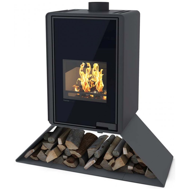 HS FLAMINGO DELUXE ® SENAI Krbová kamna 9kW, černá HSF42-032