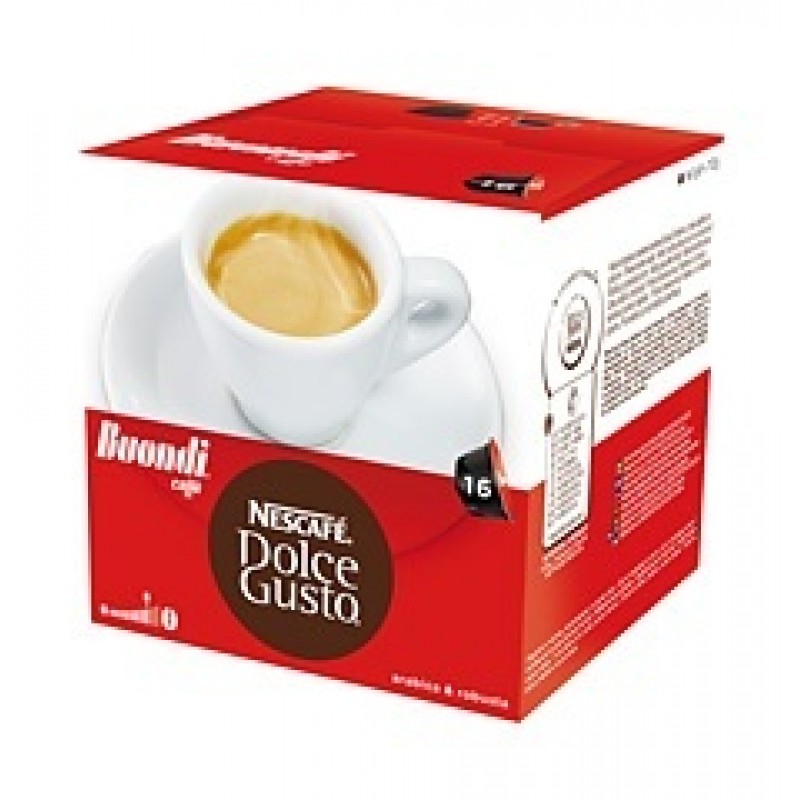 Kapsle Nescafé BUONDI 16 ks k Dolce Gusto Kapsle Nescafé BUONDI 16 ks k Dolce Gusto