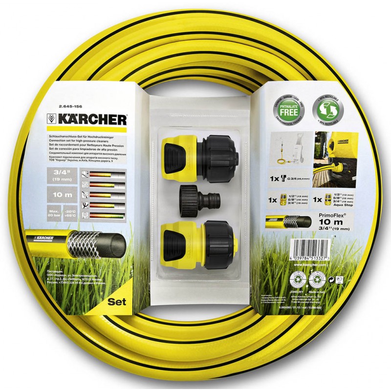 KÄRCHER Zahradní hadice 3/4" 10 m žlutá 2.645-156.0 KÄRCHER Zahradní hadice 3/4" 10 m žlutá 2.645-156.0