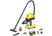 KÄRCHER WD 3-18 S Battery Set Aku vysavač na mokro-suché nečistoty (18V/1x5,0Ah) 1.628-576.0