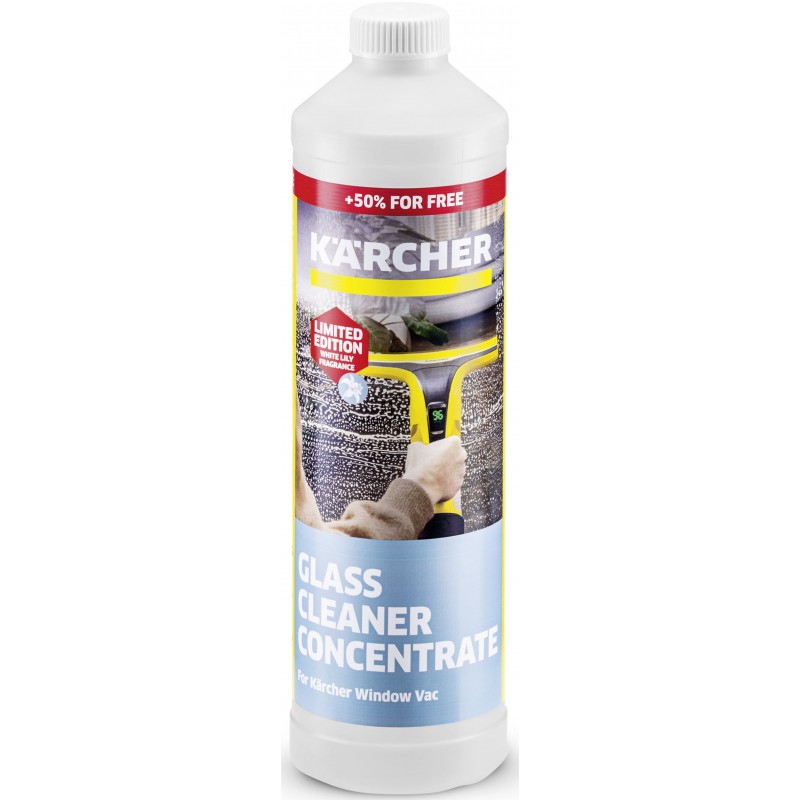 KÄRCHER RM 500 Koncentrát na čištění skel s vůní bílé lilie (750ml) 6.296-170.0 KÄRCHER RM 500 Koncentrát na čištění skel s vůní bílé lilie (750ml) 6.296-170.0