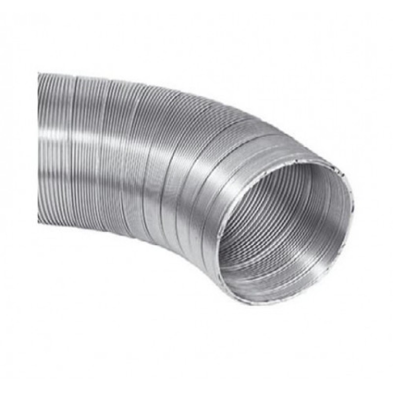 Hliníkové potrubí, Al, ohebné flexi průměr 80 mm, délka 3m Hliníkové potrubí, Al, ohebné flexi průměr 80 mm, délka 3m