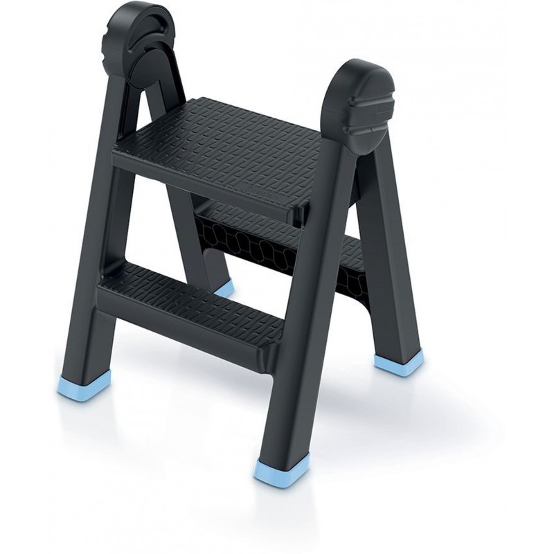 Keden TITAN LADDER Schůdky, 47x43,5x63cm, černá/modrá KLD4565 Keden TITAN LADDER Schůdky, 47x43,5x63cm, černá/modrá KLD4565