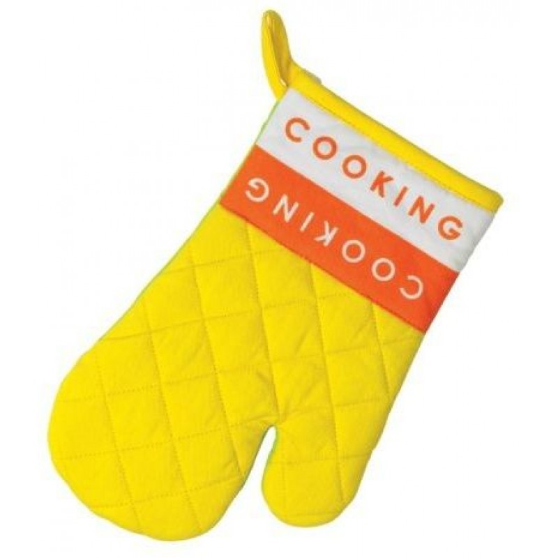 KELA Chňapka rukavice MADLENE 28x18 cm žlutá KL-11324