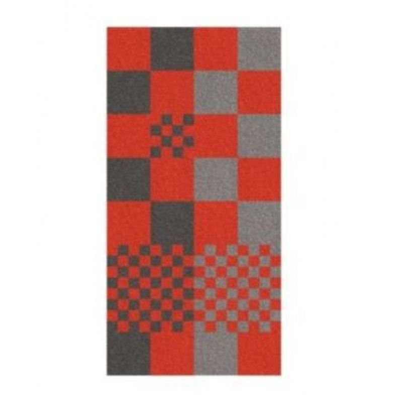 KELA ručník 70x140cm LADESSA 100% bavlna, červená kostka KL-22202 KELA ručník 70x140cm LADESSA 100% bavlna, červená kostka KL-22202