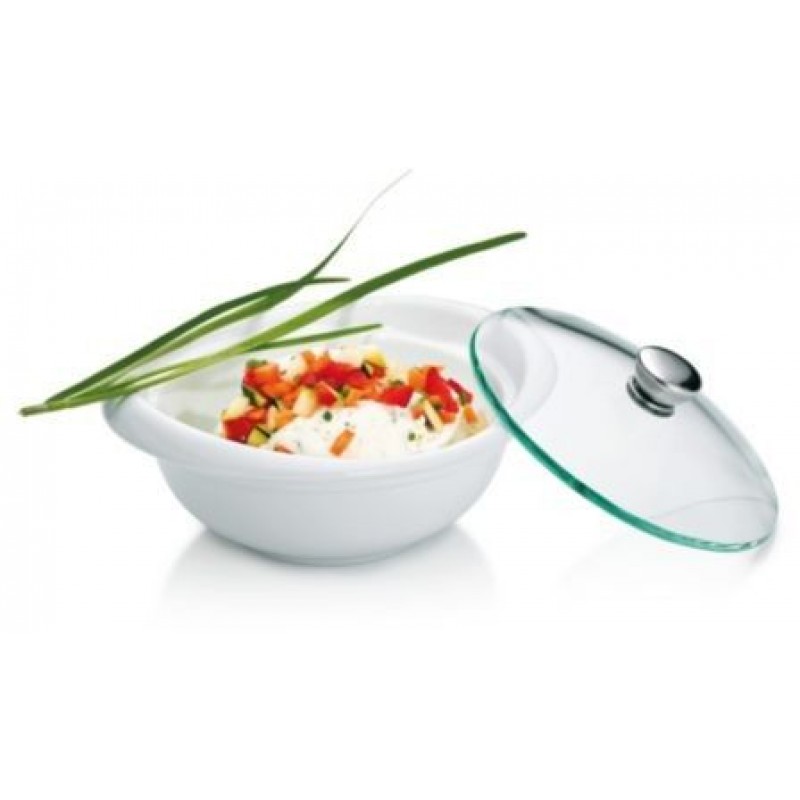 KELA Servírovací miska se skleněnou poklicí PETIT 15 cm KL-10753 KELA Servírovací miska se skleněnou poklicí PETIT 15 cm KL-10753
