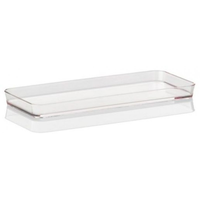 KELA Tác na kosmetické potřeby KRISTALL, transparentní KL-21963