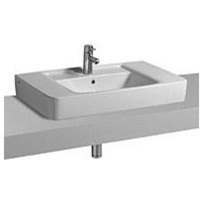 KERAMAG Renova Nr. 1 Plan umyvadlo na desku, s otvorem 85 x 48 cm 125185000 KERAMAG Renova Nr. 1 Plan umyvadlo na desku, s otvorem 85 x 48 cm 125185000
