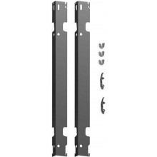 Kermi Sada stěnových konzilí (dlouhých) pro desková otopná tělesa Verteo, 2400 mm, bílá ZB02610005