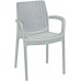 KETER BALI MONO Zahradní židle, 55 x 60 x 83 cm, bílá 17190206