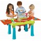 KETER CREATIVE FUN TABLE stoleček na hraní, tyrkysová/červená 17184058