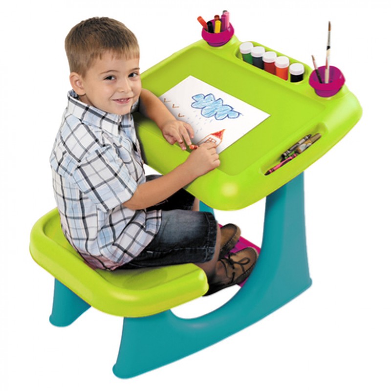 KETER SIT & DRAW stoleček na malování, tyrkysová/zelená 17182806 KETER SIT & DRAW stoleček na malování, tyrkysová/zelená 17182806